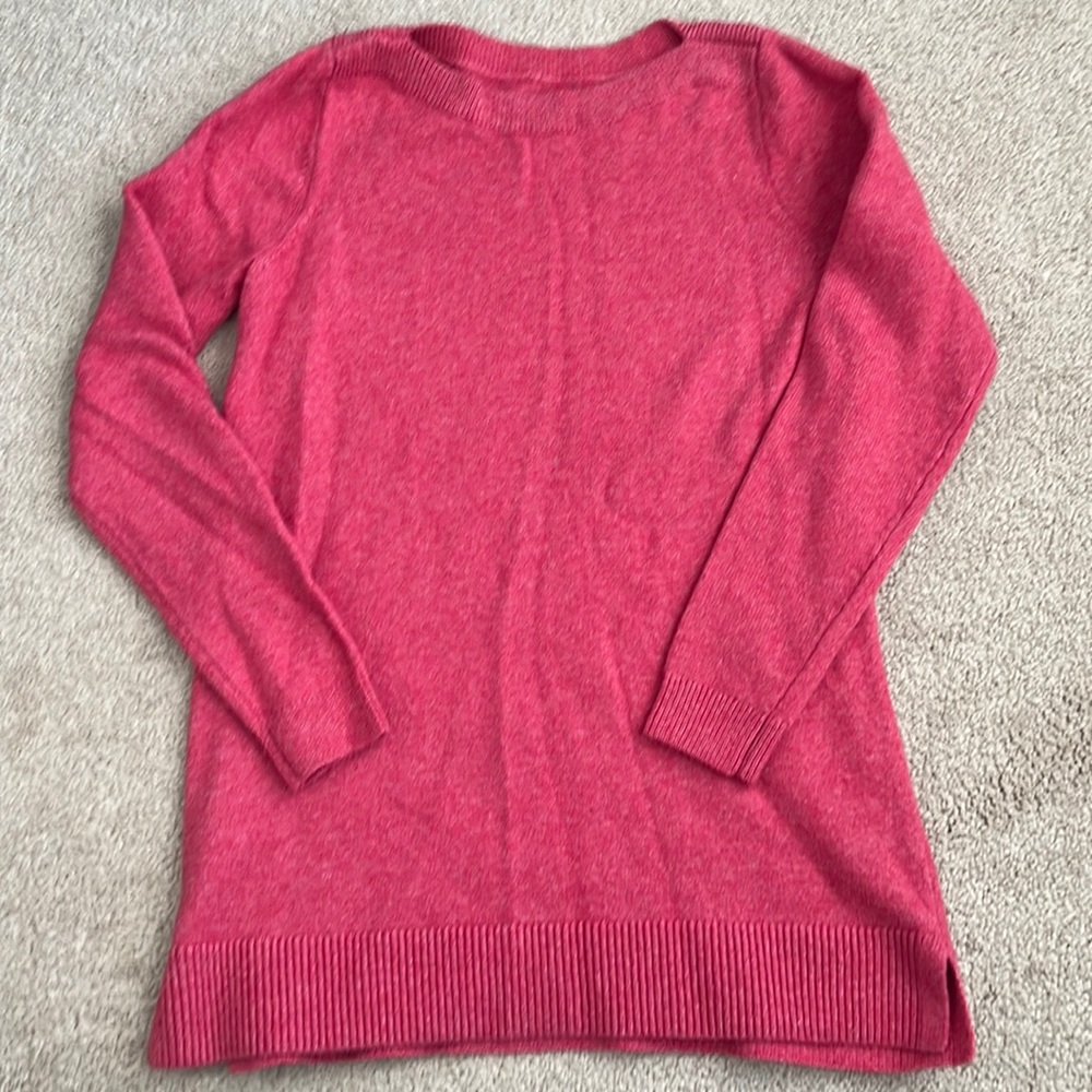 LOFT Pink-Coral Sweater Small